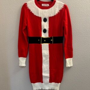 Festive Red Santa Dress
